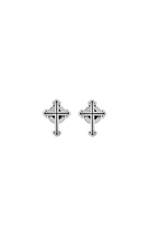 Micro Traditional Cross Earrings sold by King Baby Studio