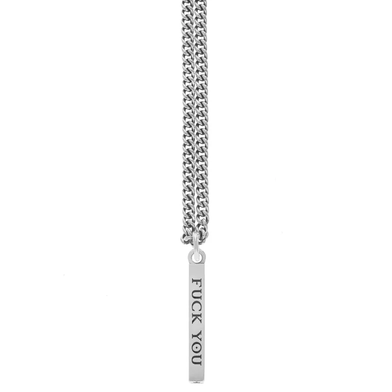 Fuck You Bar Pendant sold by King Baby Studio
