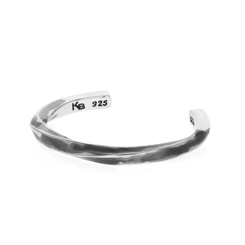 Twisted Silver Cuff sold by King Baby Studio