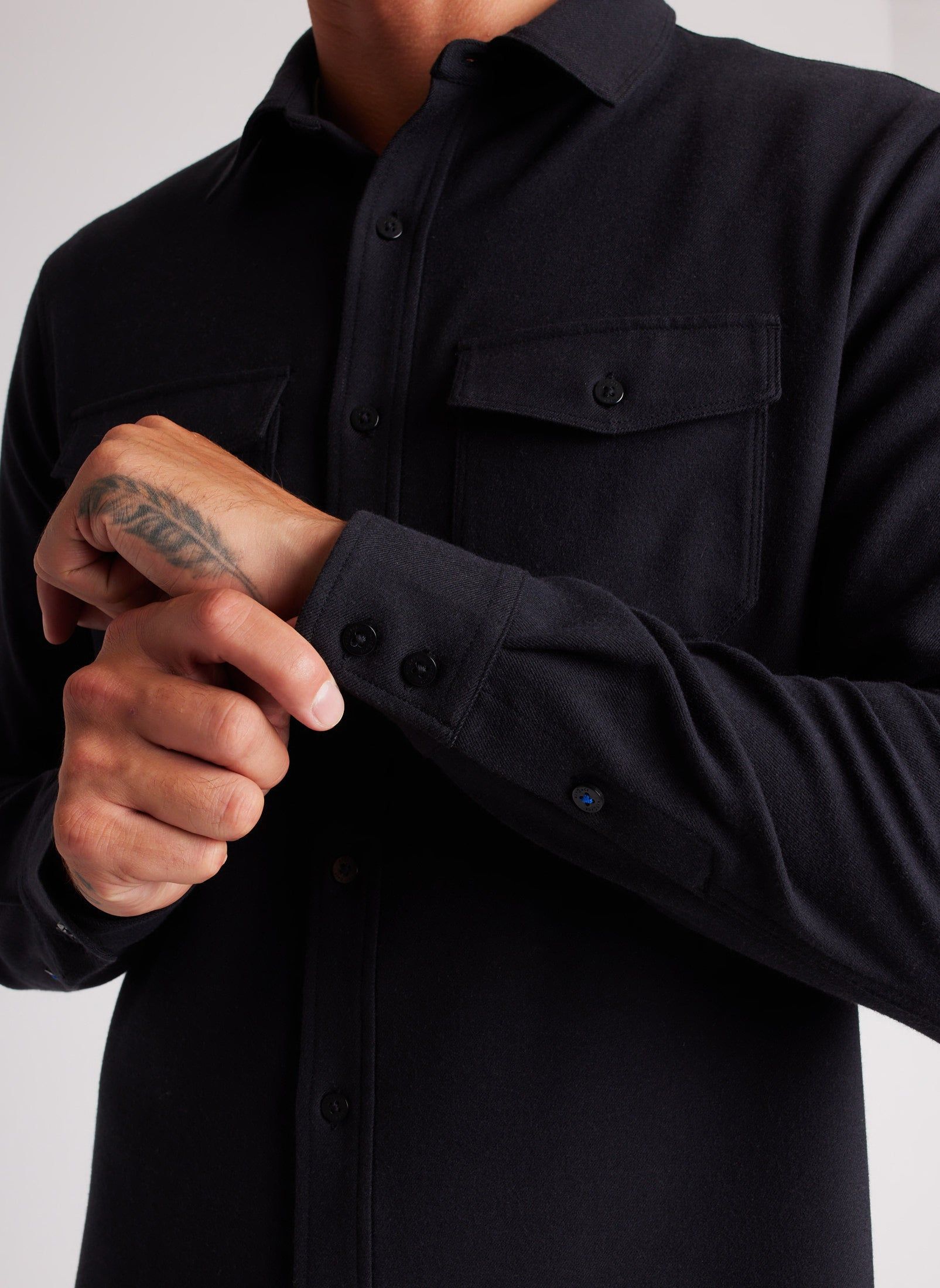 Classic Flannel Shirt sold by Kit and Ace product image thumbnail 4