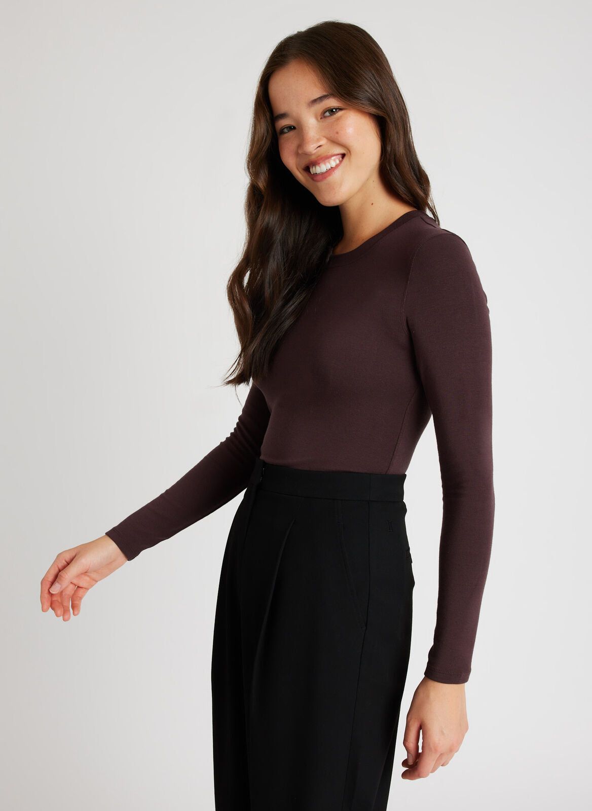 Kit Long Sleeve Crewneck Tee sold by Kit and Ace product image thumbnail 39