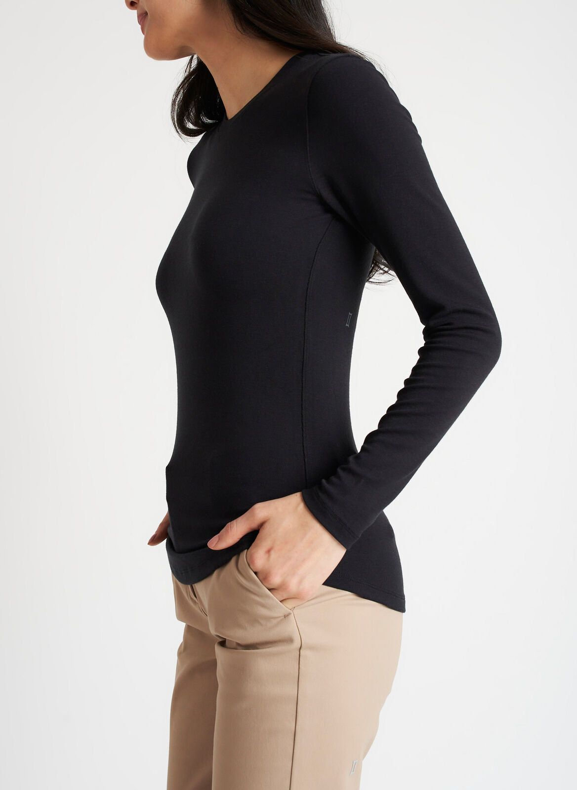 Kit Long Sleeve Crewneck Tee sold by Kit and Ace product image thumbnail 7