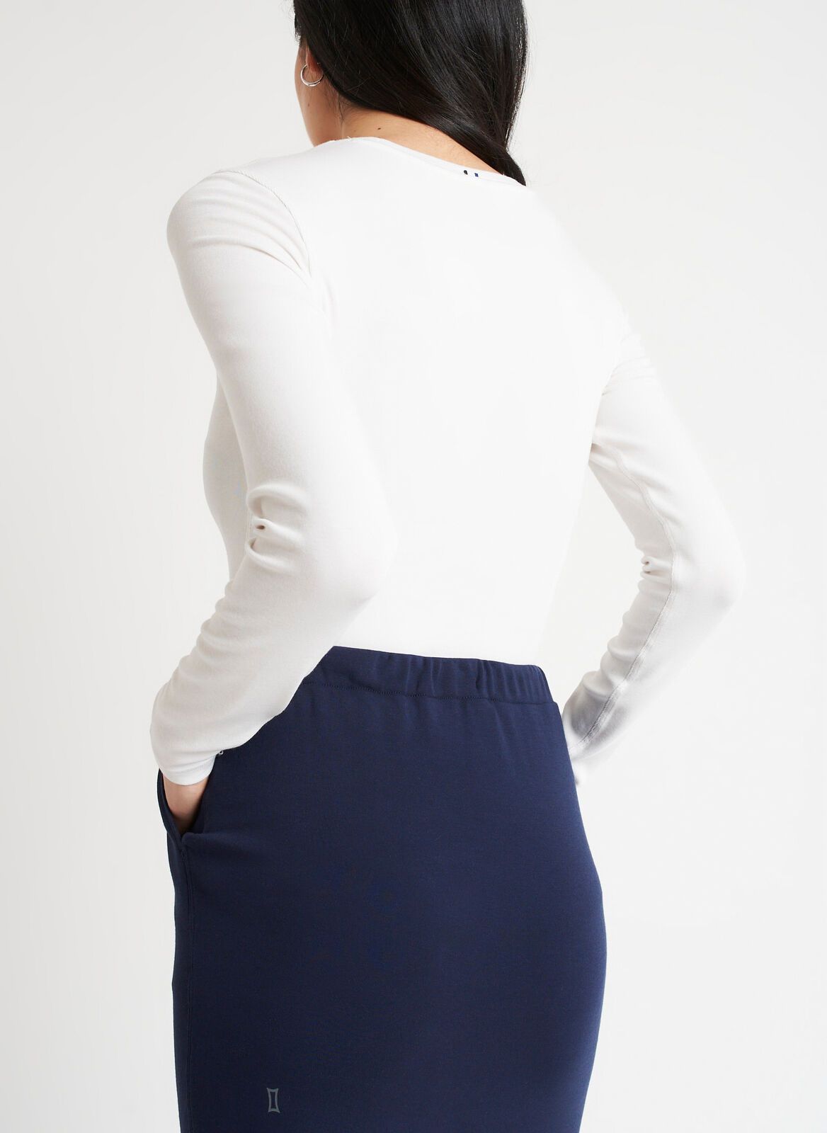 Kit Long Sleeve Crewneck Tee sold by Kit and Ace product image thumbnail 4