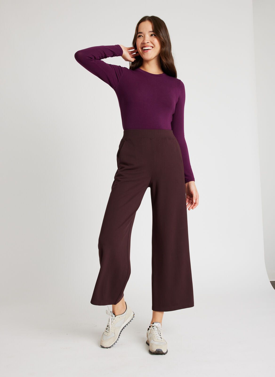 Kit Long Sleeve Crewneck Tee sold by Kit and Ace product image thumbnail 44