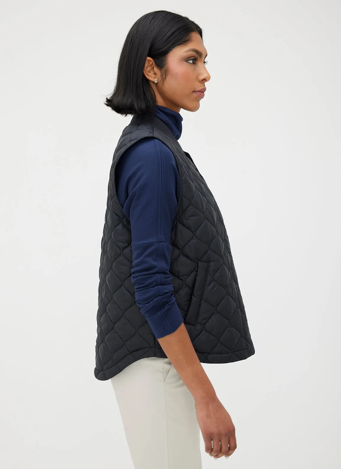 ⭐︎AZLi._.O⭐︎トゥデイフルQuilting Compact Vest Soulland Toby Vest – OQIUM