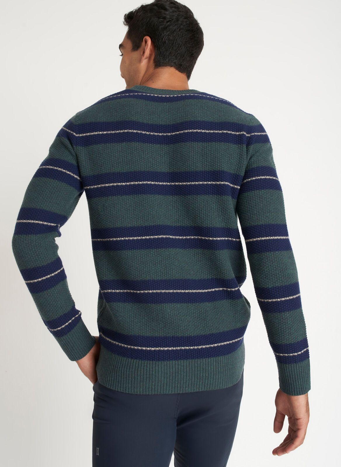 Merino Waffle Striped Sweater sold by Kit and Ace product image thumbnail 7