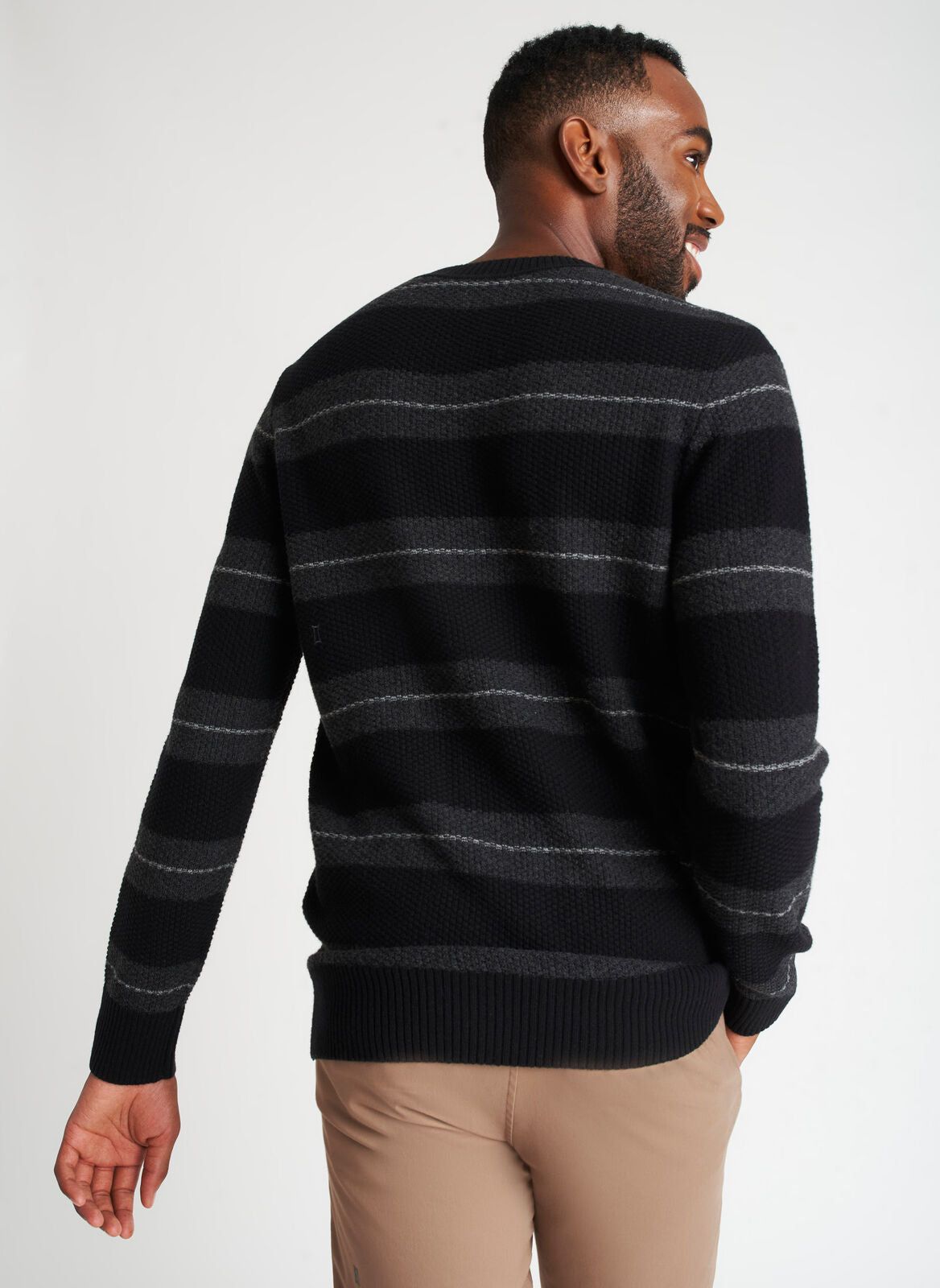 Merino Waffle Striped Sweater sold by Kit and Ace product image thumbnail 3