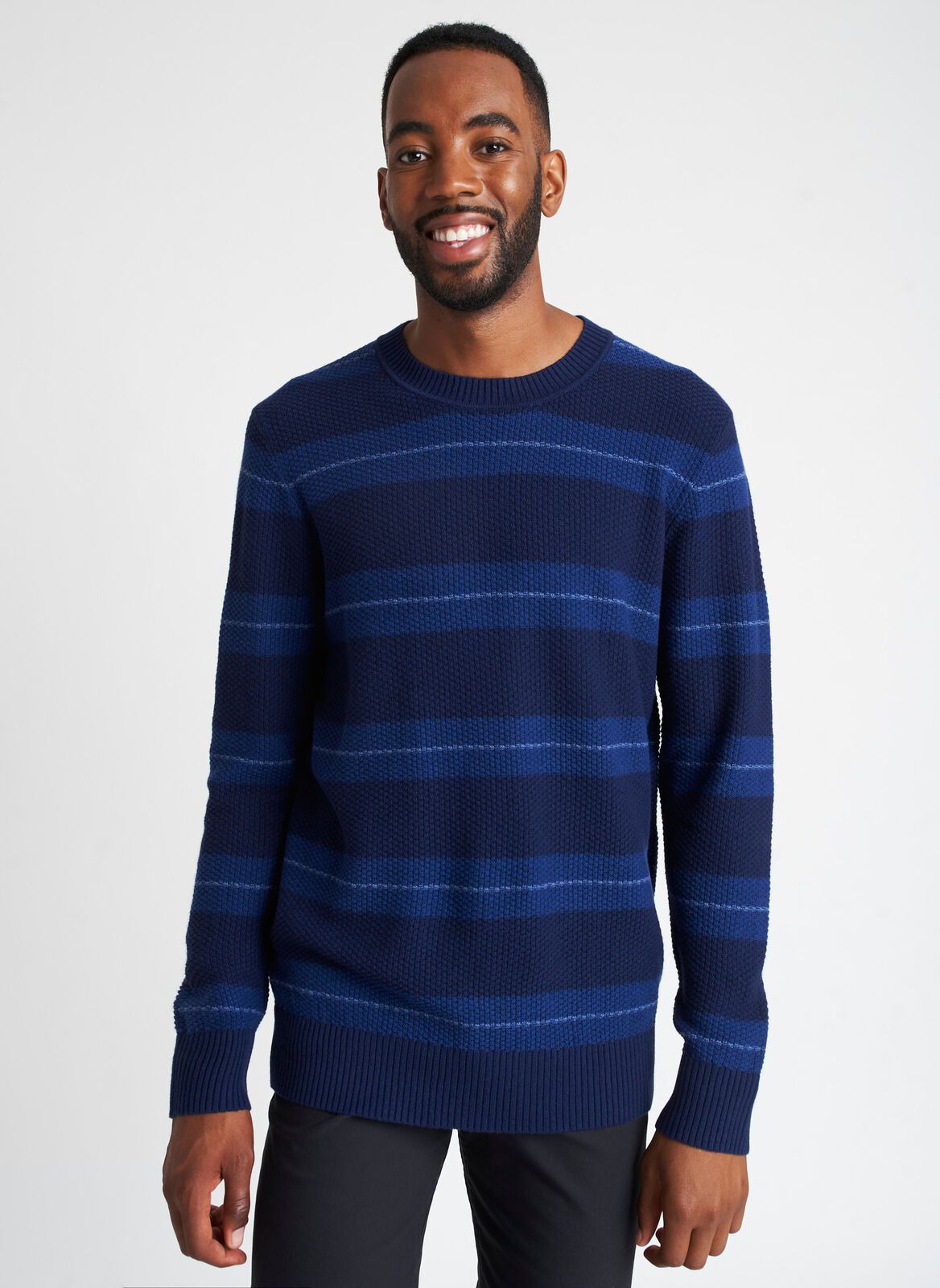 Merino Waffle Striped Sweater sold by Kit and Ace product image thumbnail 9