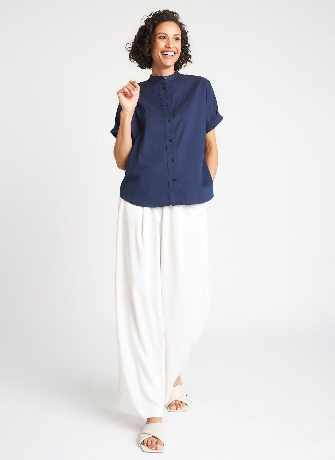 Keep It Cool Short Sleeve Blouse sold by Kit and Ace product image thumbnail 4