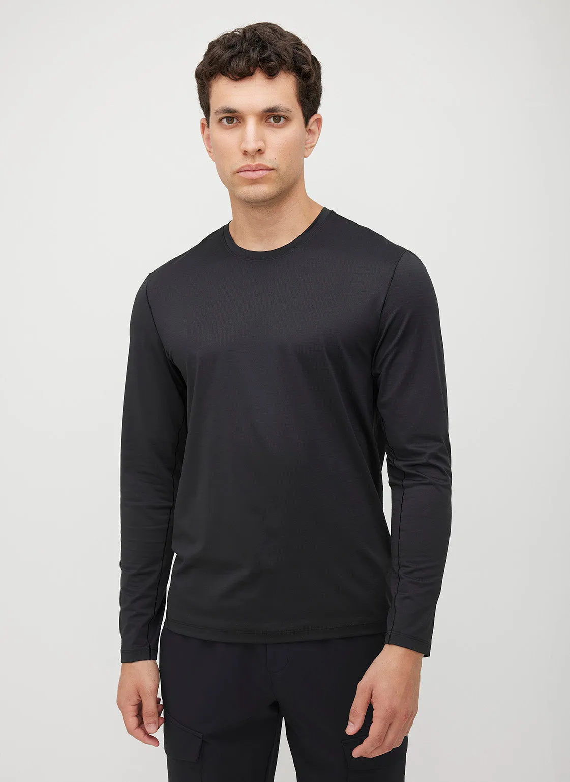 Performance Knit Long Sleeve Tee sold by Kit and Ace product image thumbnail 2