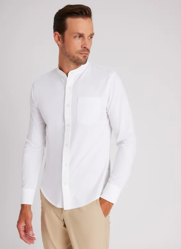 City Tech Collarless Shirt Standard Fit sold by Kit and Ace