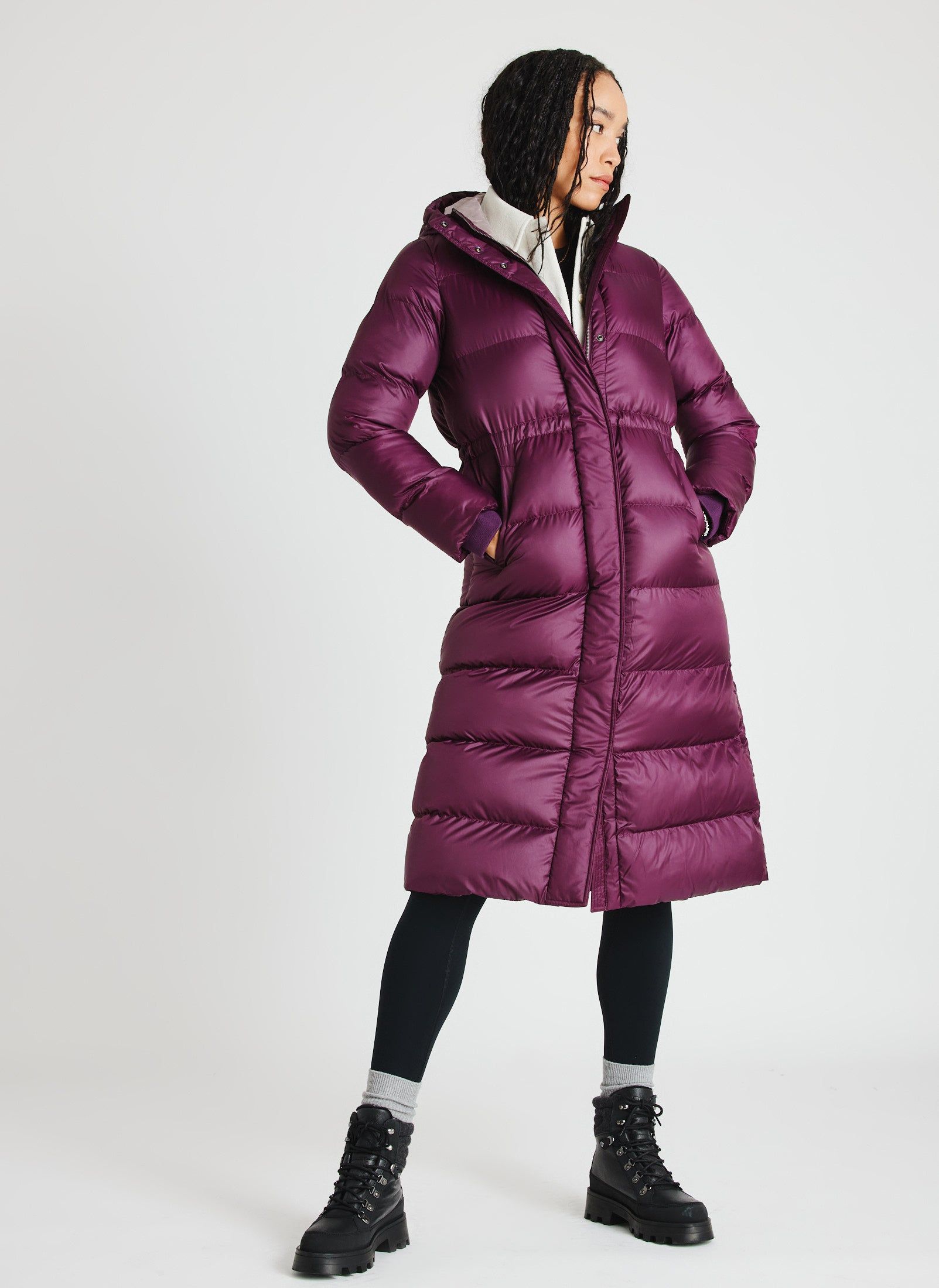 Long Winter Puffer Coat sold by Kit and Ace
