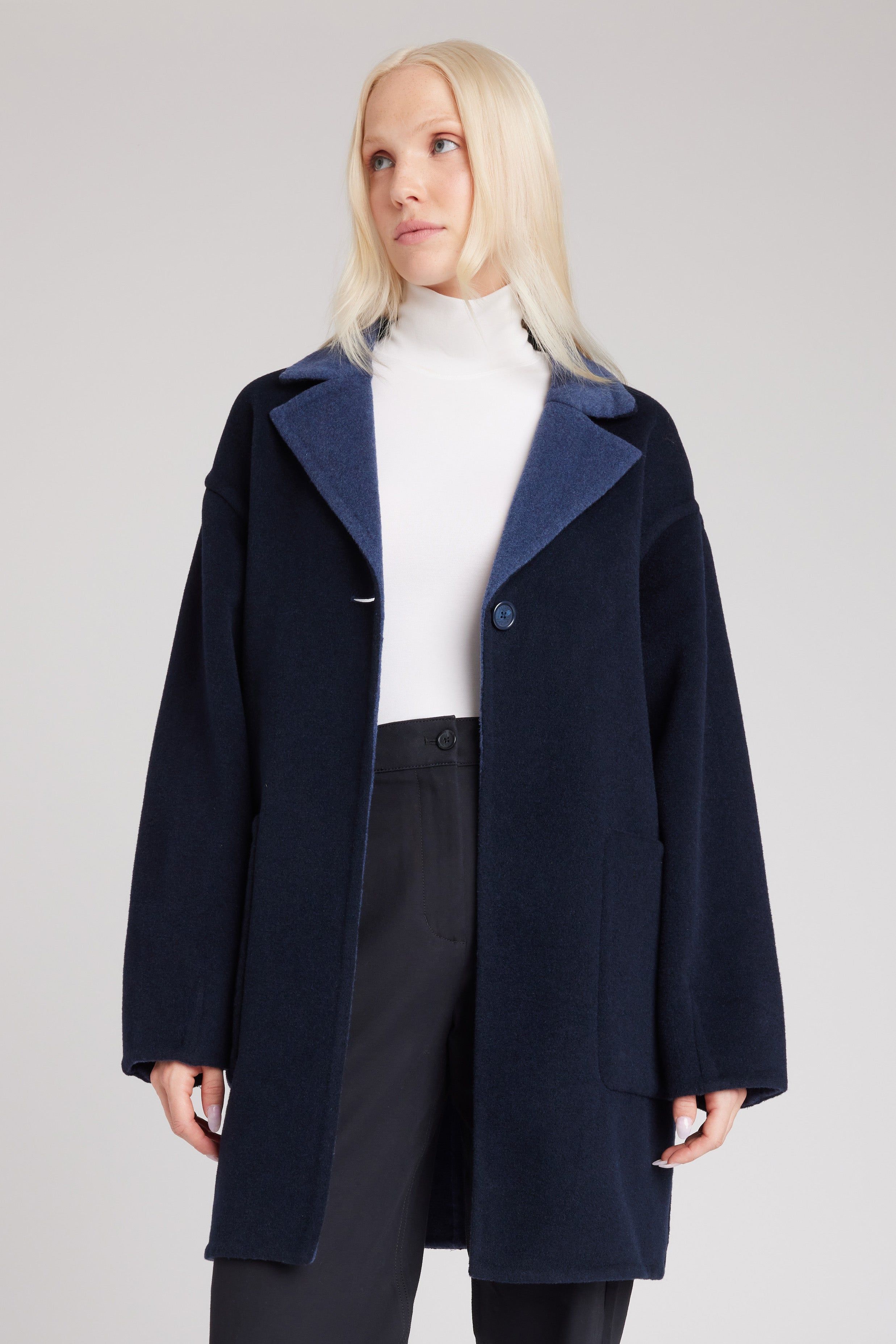 Joy Double Wool Coat sold by Kit and Ace