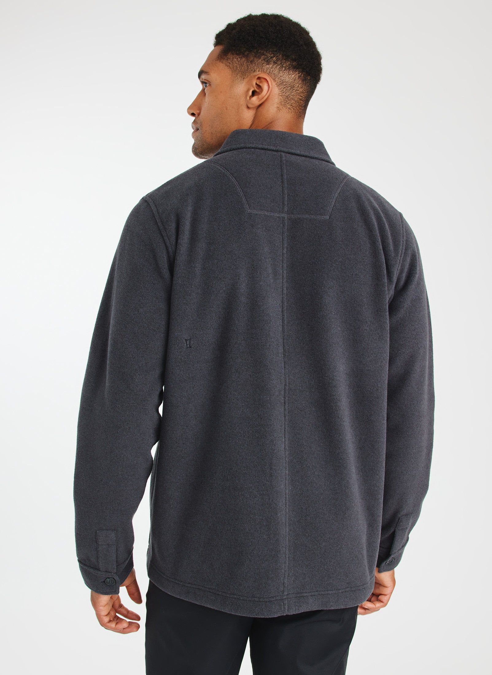Water Resistant Fleece Shirt Jacket sold by Kit and Ace product image thumbnail 3