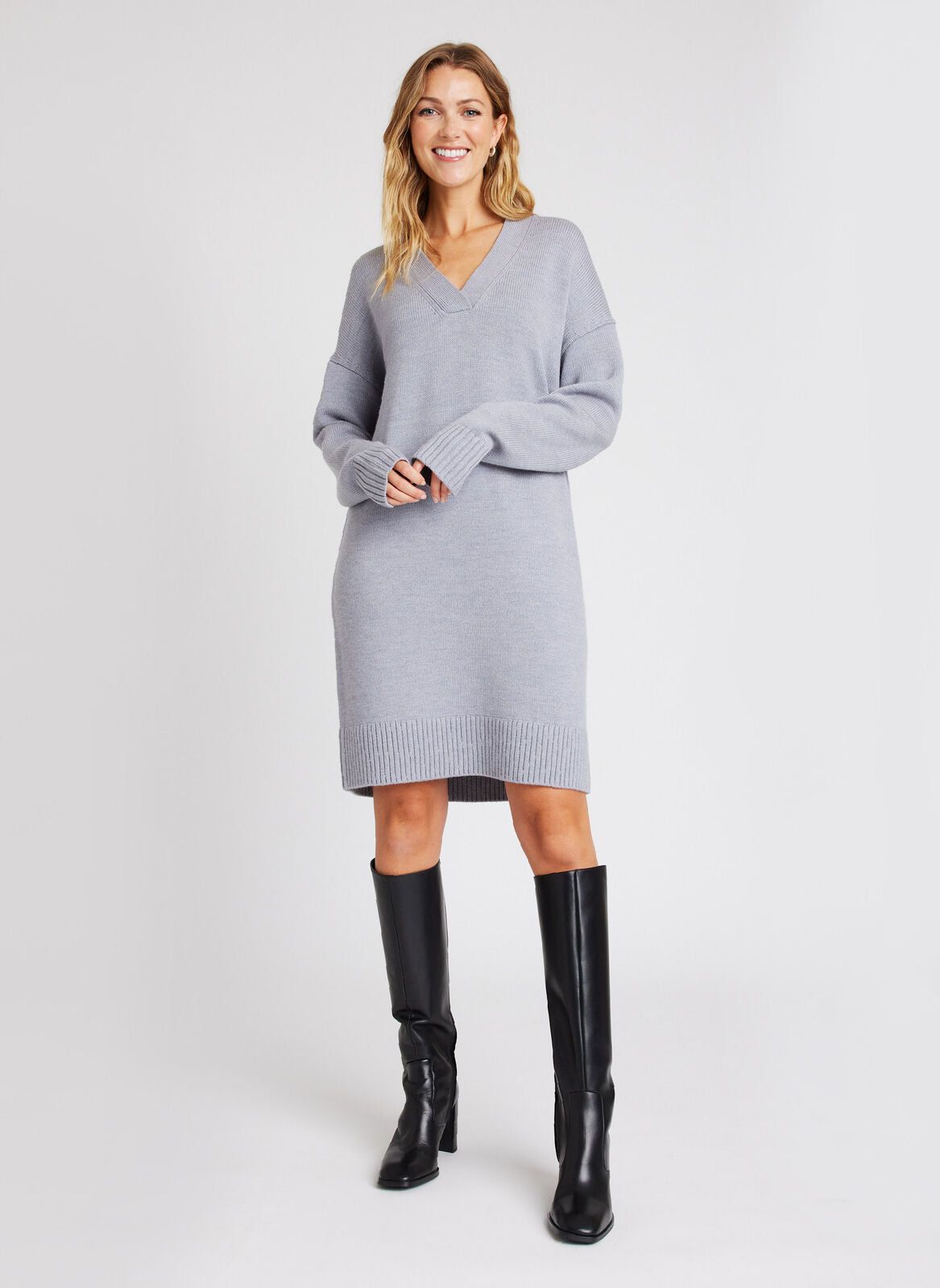 Chunky Merino Sweater Dress sold by Kit and Ace product image thumbnail 17