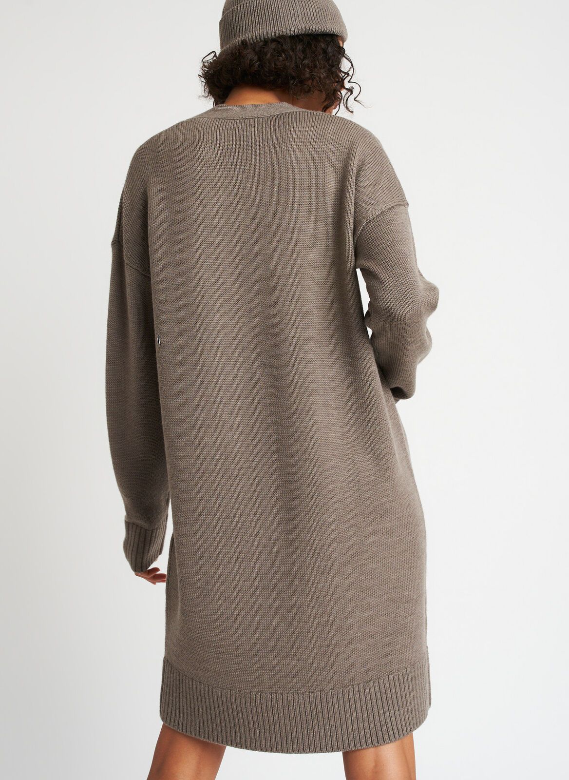 Chunky Merino Sweater Dress sold by Kit and Ace product image thumbnail 8
