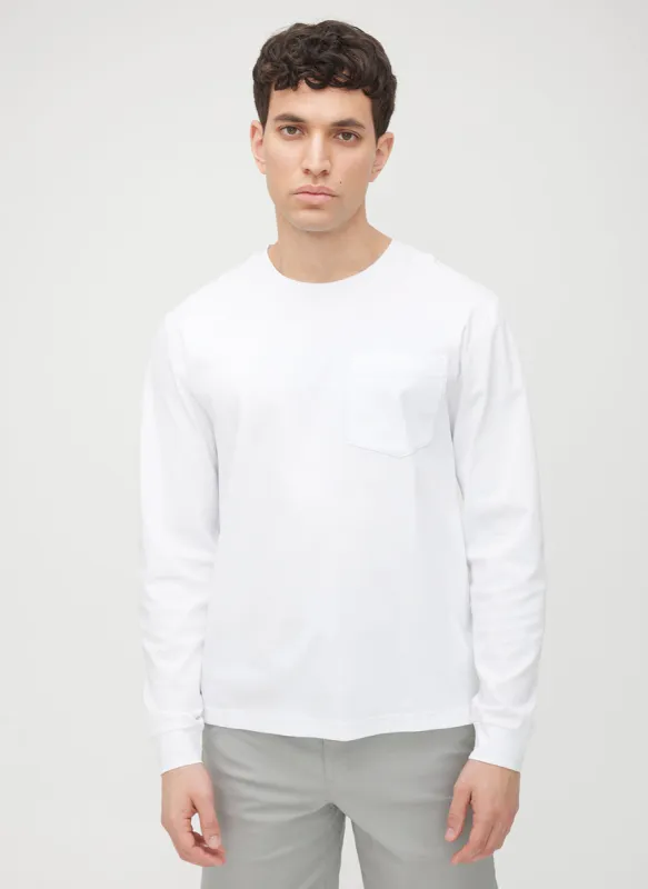 Spadina Long Sleeve Pocket Tee sold by Kit and Ace