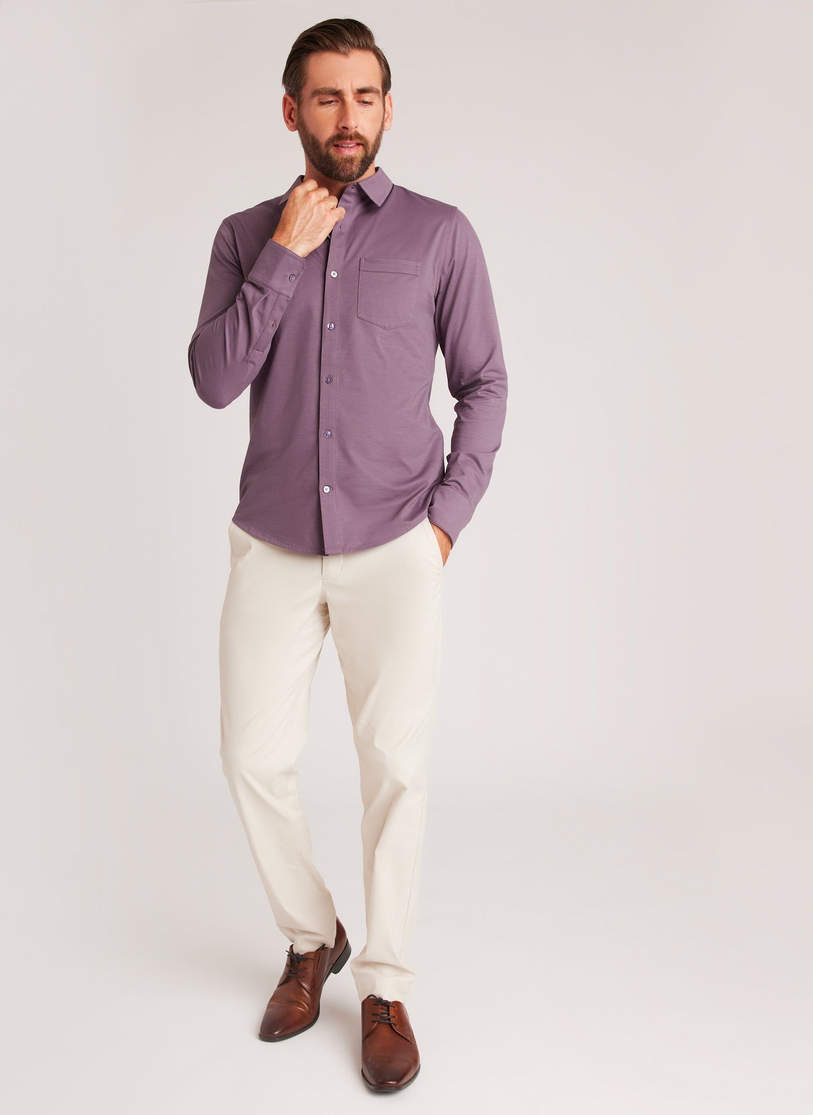 City Tech Classic Shirt Standard Fit sold by Kit and Ace product image thumbnail 4