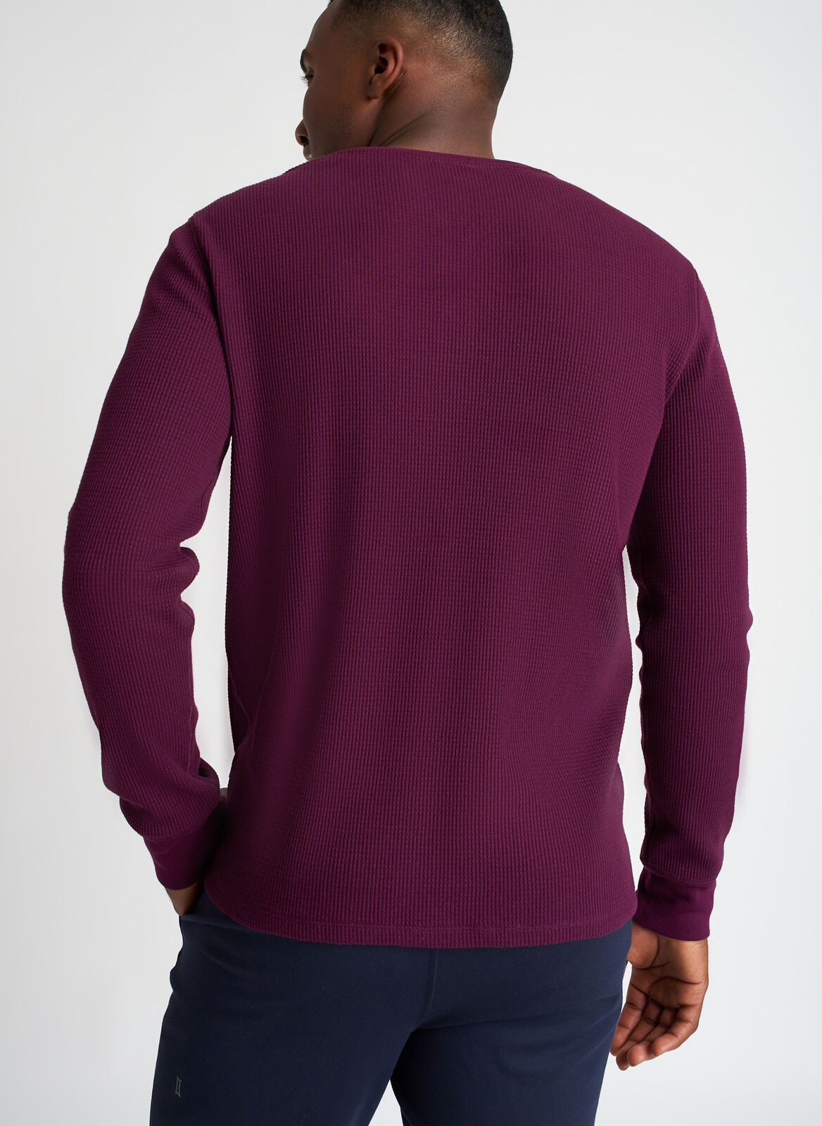 Aurora Waffle Henley Tee sold by Kit and Ace product image thumbnail 7