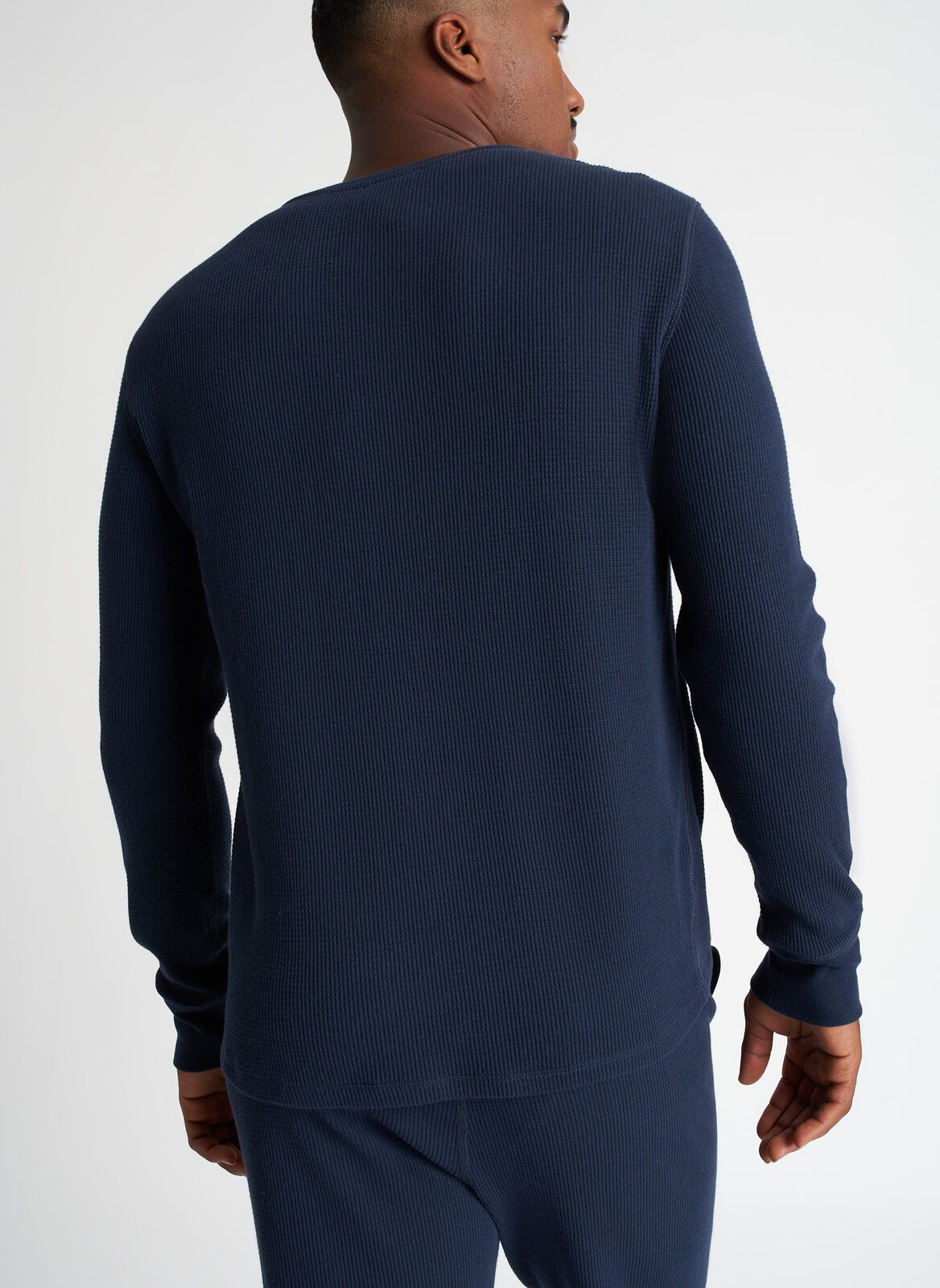 Aurora Waffle Henley Tee sold by Kit and Ace product image thumbnail 3