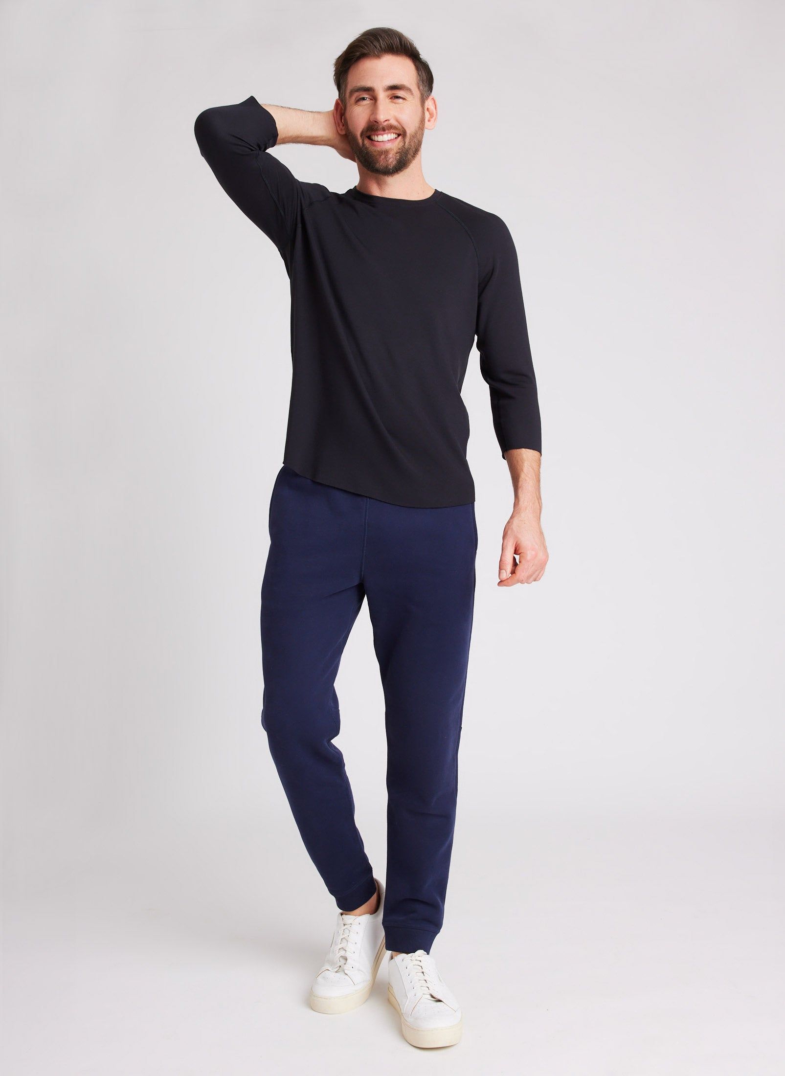 Brushed Raglan Tee sold by Kit and Ace product image thumbnail 4