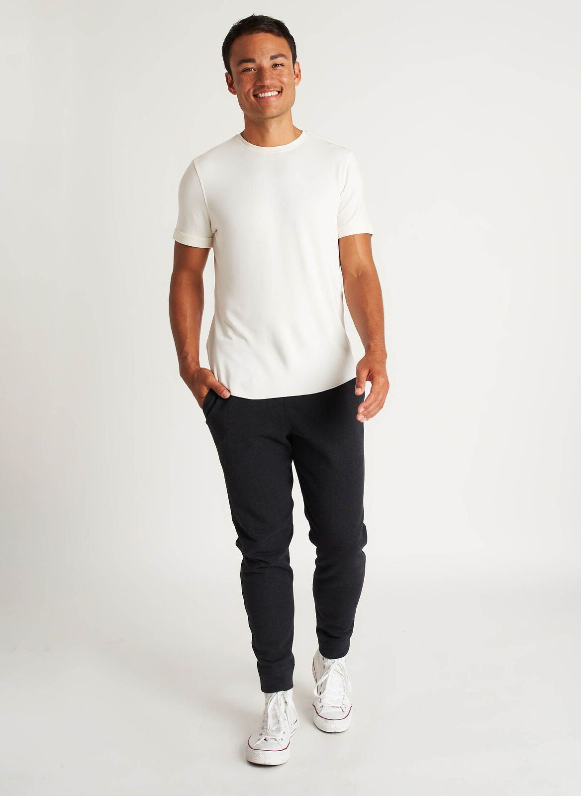 Brushed Crewneck Tee sold by Kit and Ace product image thumbnail 29