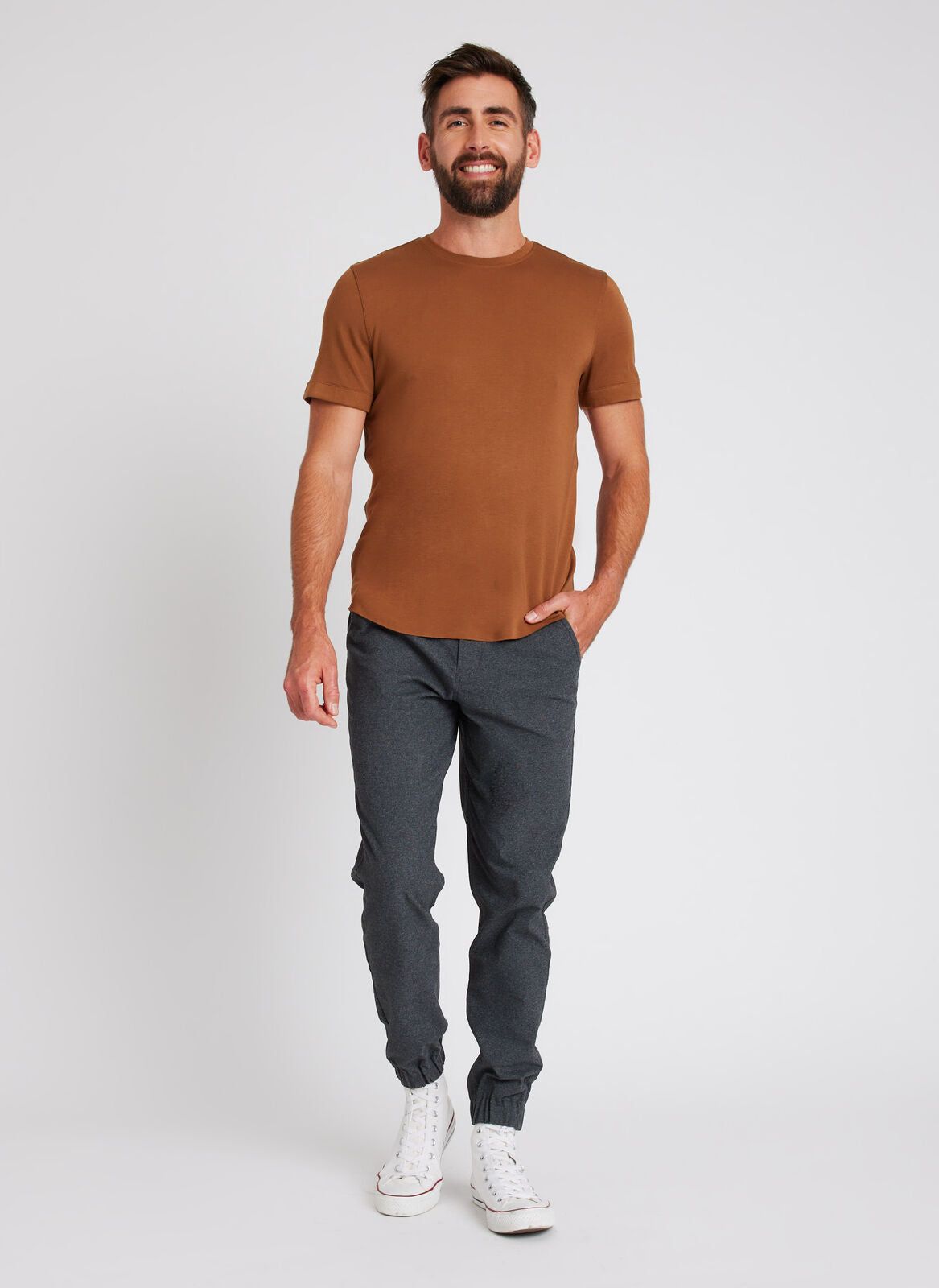 Brushed Crewneck Tee sold by Kit and Ace product image thumbnail 60