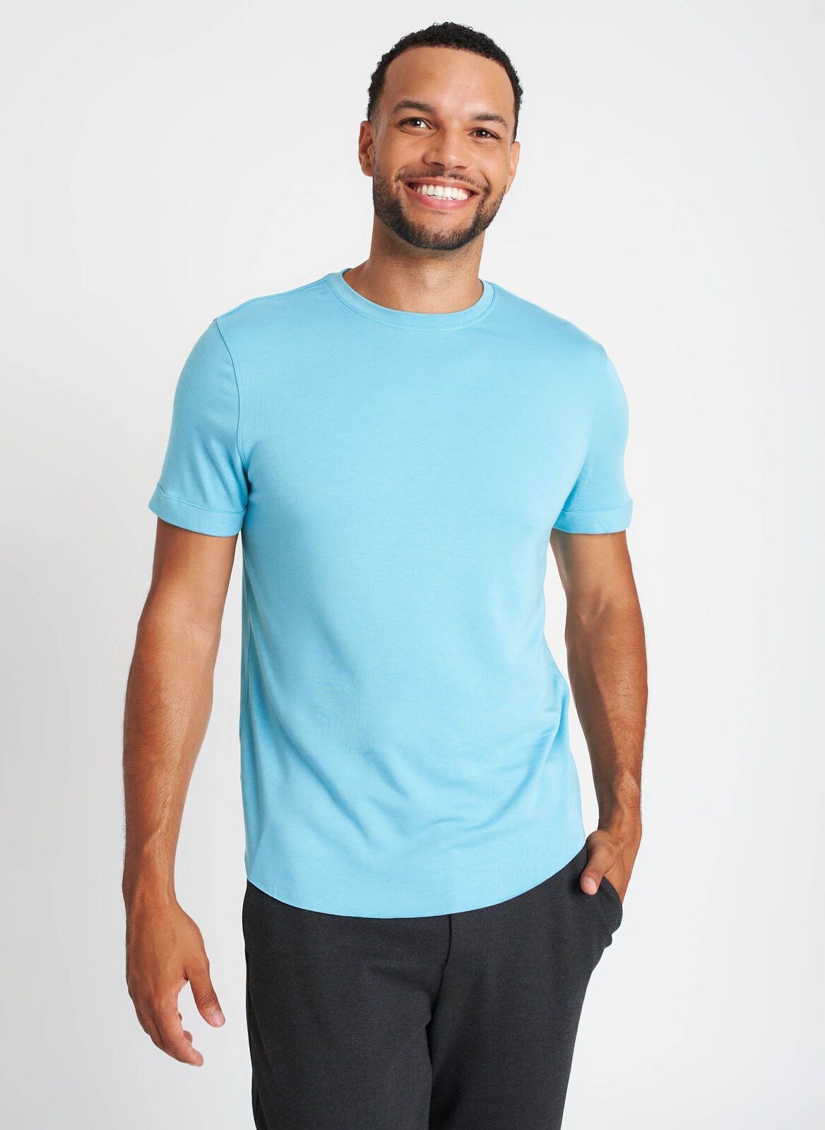 Brushed Crewneck Tee sold by Kit and Ace product image thumbnail 50