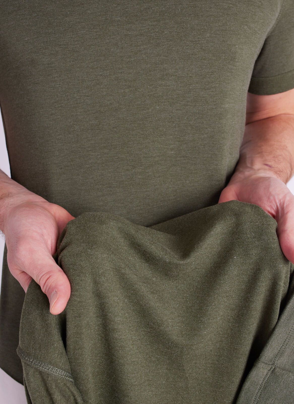 Brushed Crewneck Tee sold by Kit and Ace product image thumbnail 13