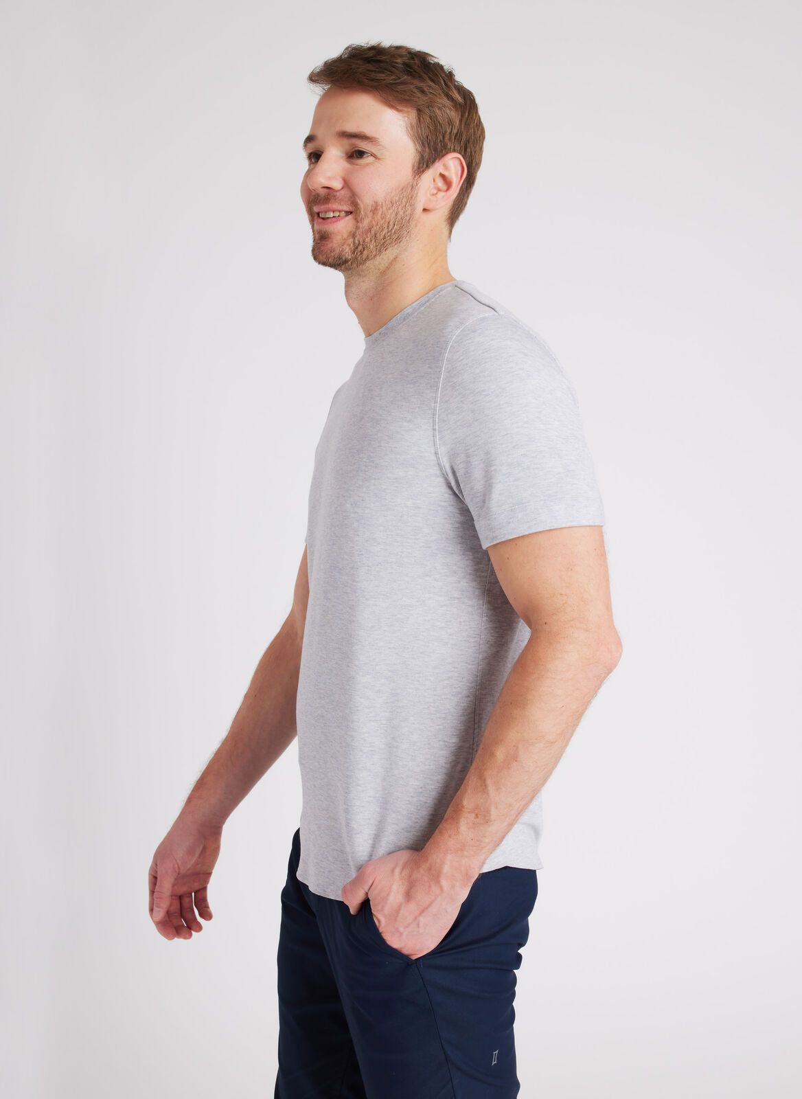 Brushed Crewneck Tee sold by Kit and Ace product image thumbnail 7