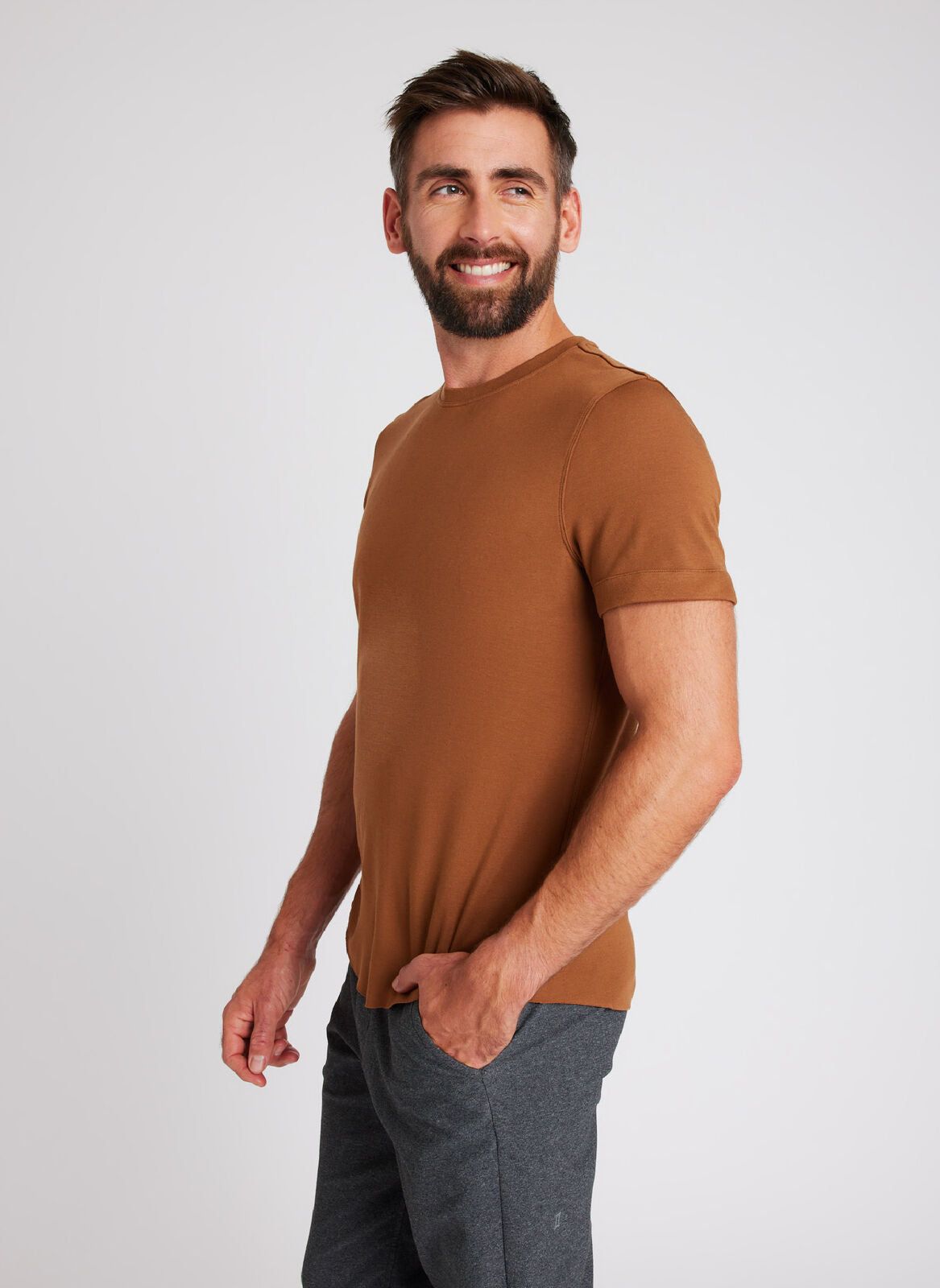 Brushed Crewneck Tee sold by Kit and Ace product image thumbnail 58