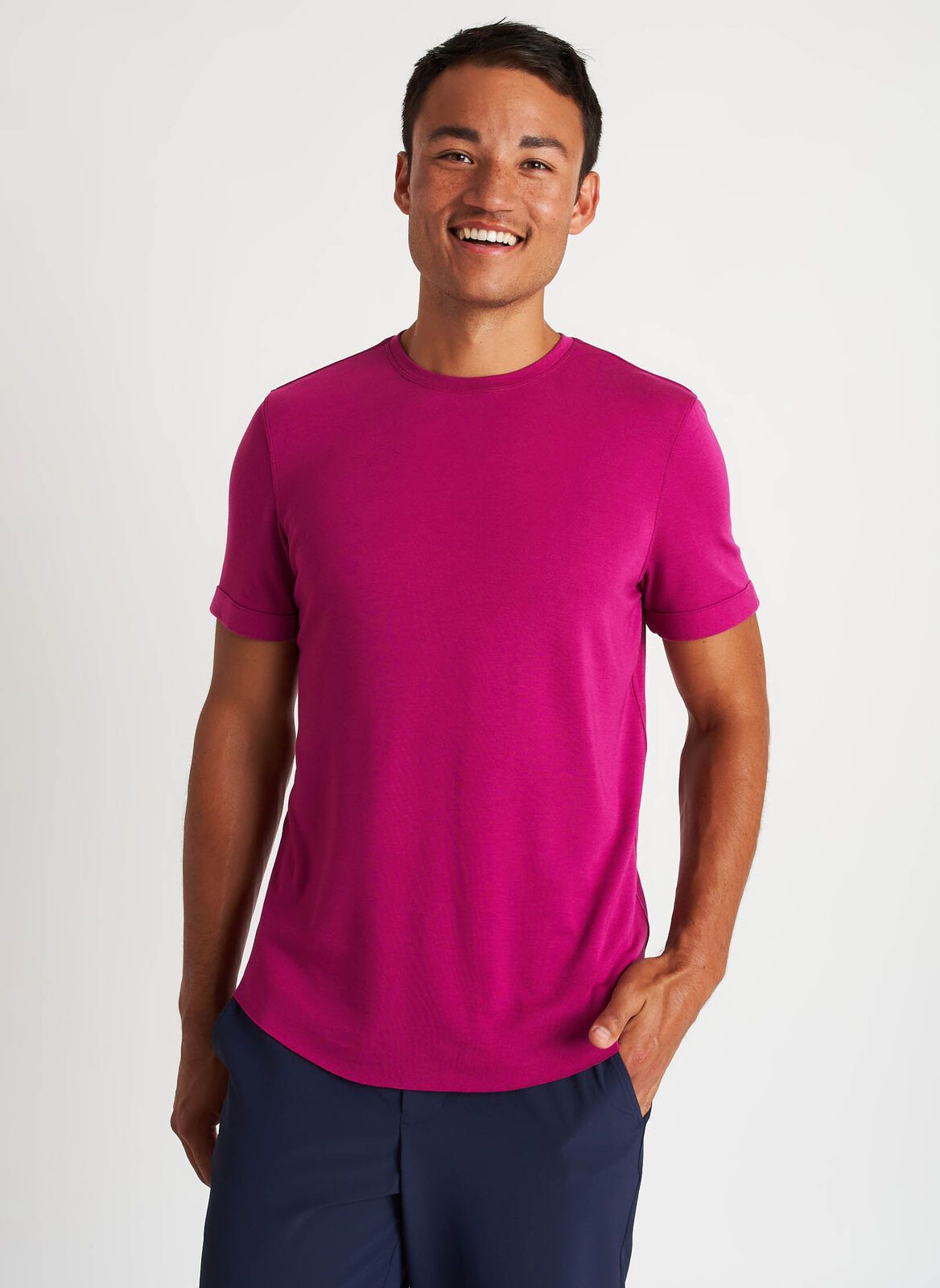 Brushed Crewneck Tee sold by Kit and Ace product image thumbnail 46