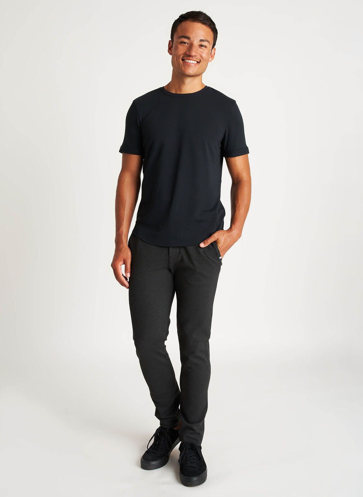 Brushed Crewneck Tee sold by Kit and Ace product image thumbnail 5