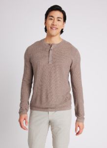 Cruising Henley Sweater sold by Kit and Ace