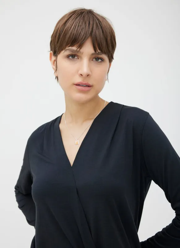 At Ease Long Sleeve Blouse sold by Kit and Ace