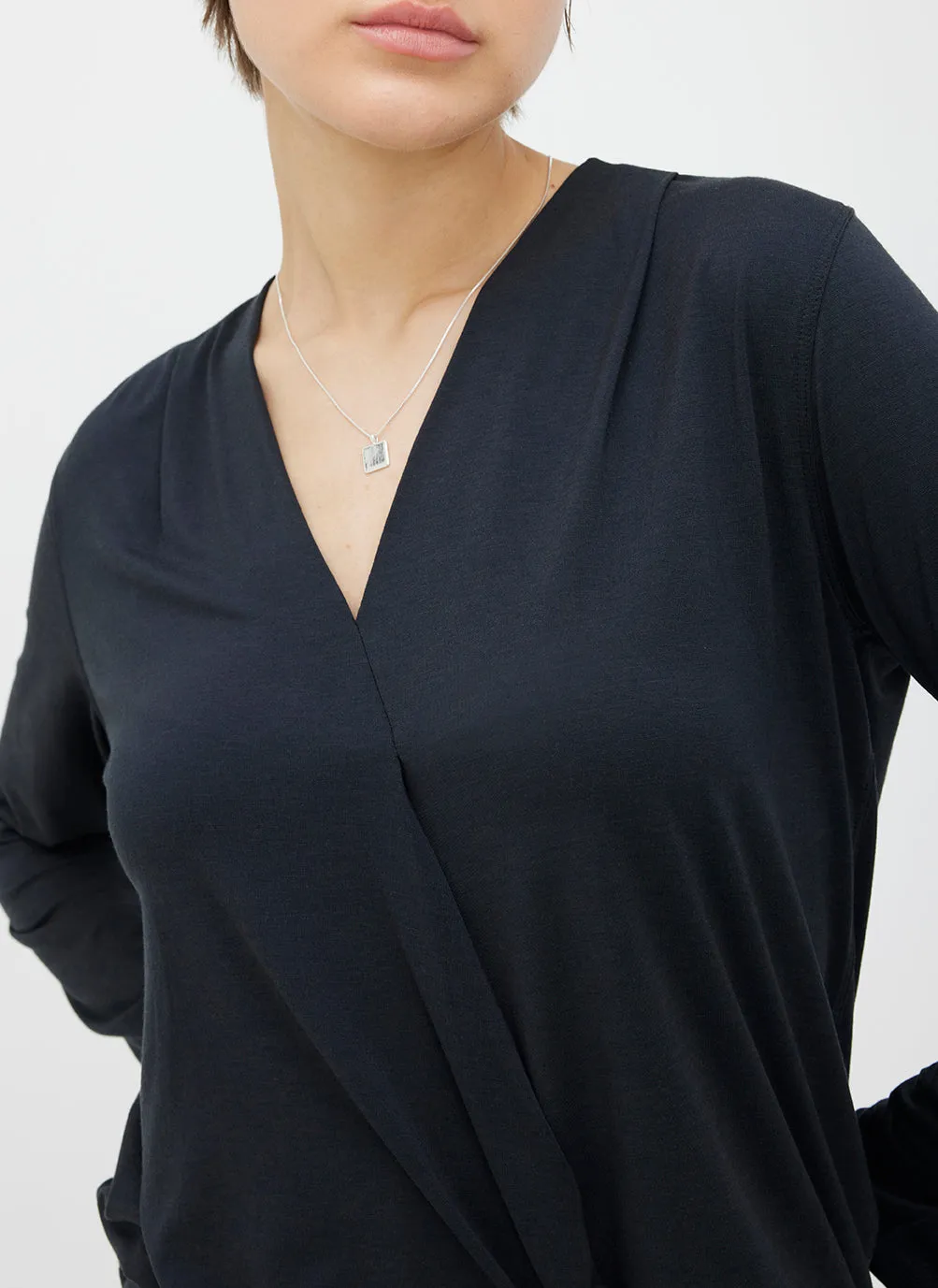 At Ease Long Sleeve Blouse sold by Kit and Ace product image thumbnail 5