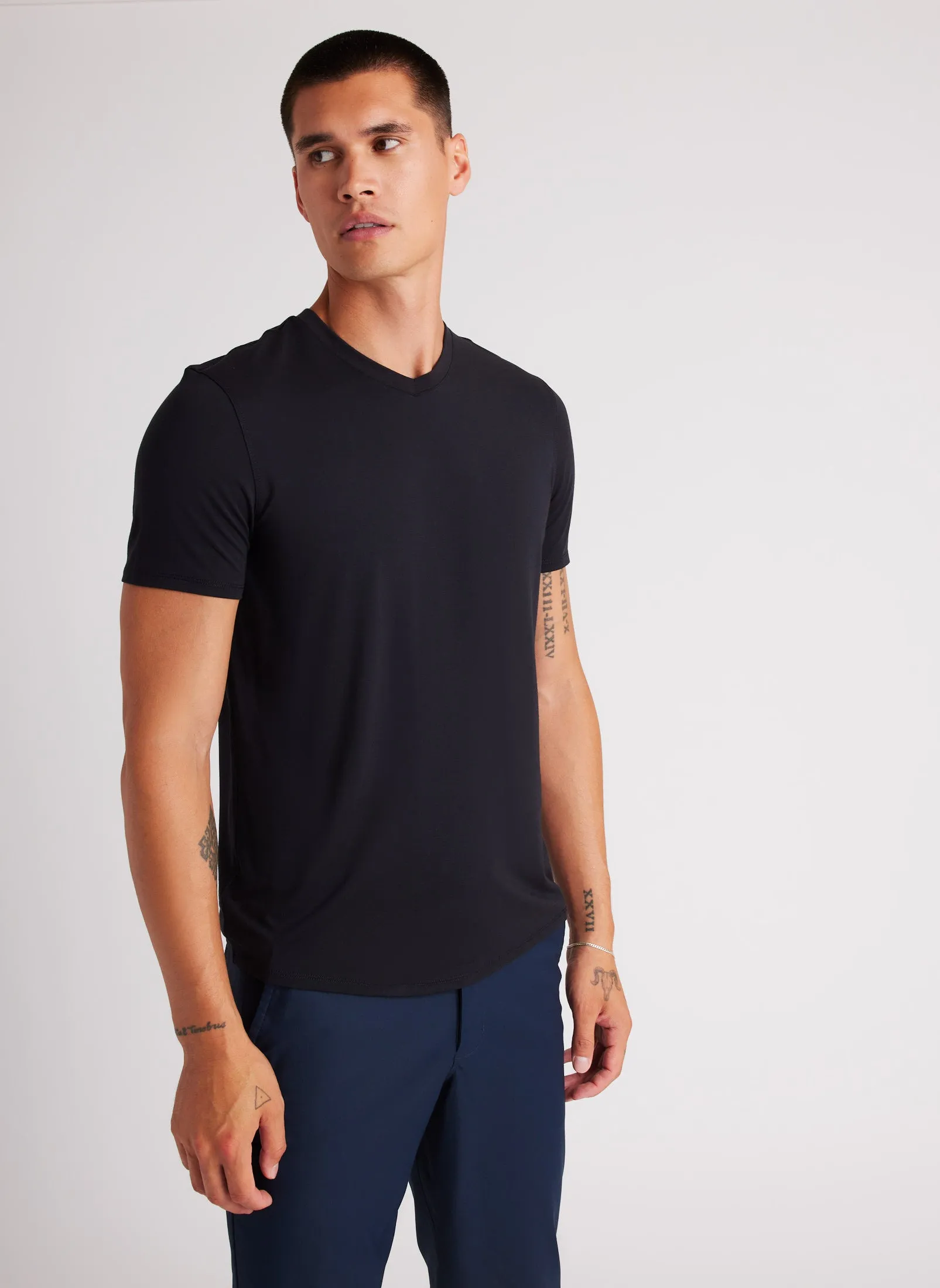 Ace V-Neck 3 Pack Tees sold by Kit and Ace product image thumbnail 4