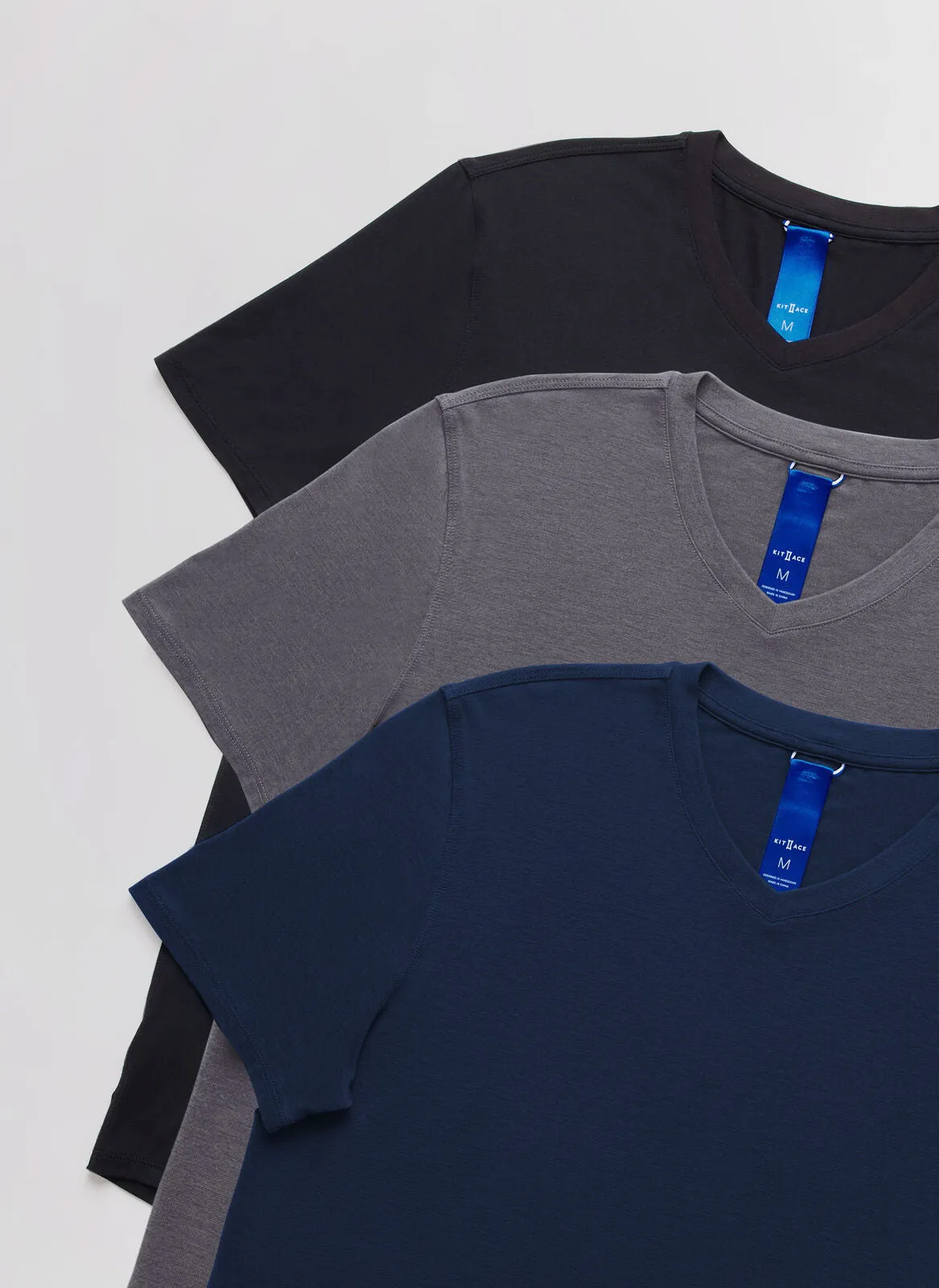 Ace V-Neck 3 Pack Tees sold by Kit and Ace
