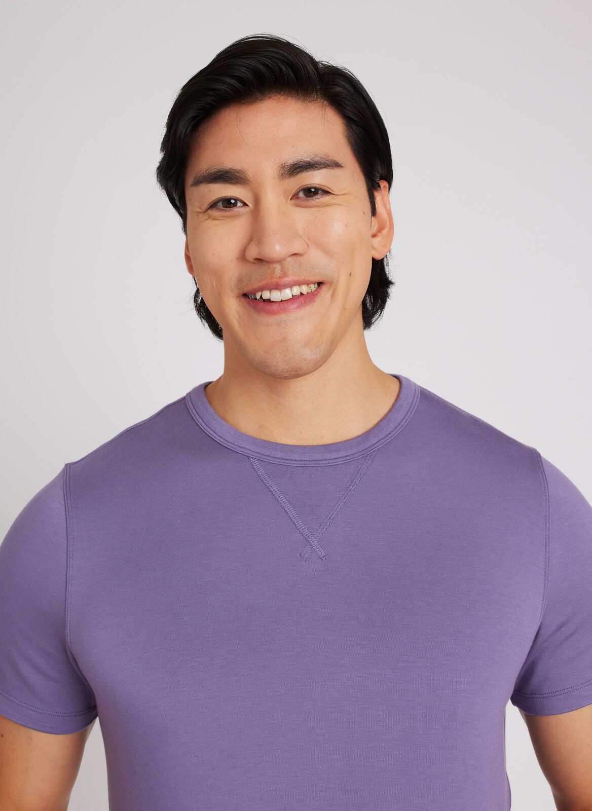 Brushed Lounge Crewneck Tee sold by Kit and Ace product image thumbnail 4