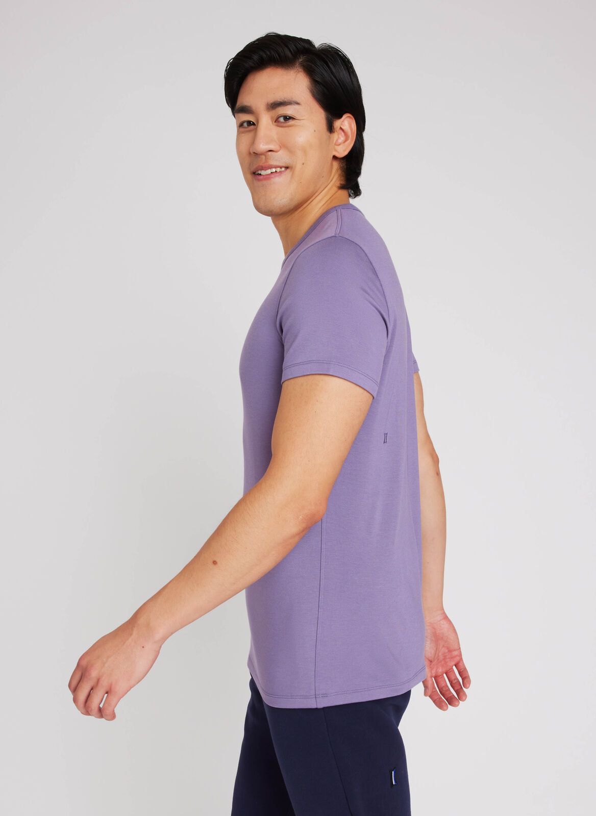 Brushed Lounge Crewneck Tee sold by Kit and Ace product image thumbnail 2