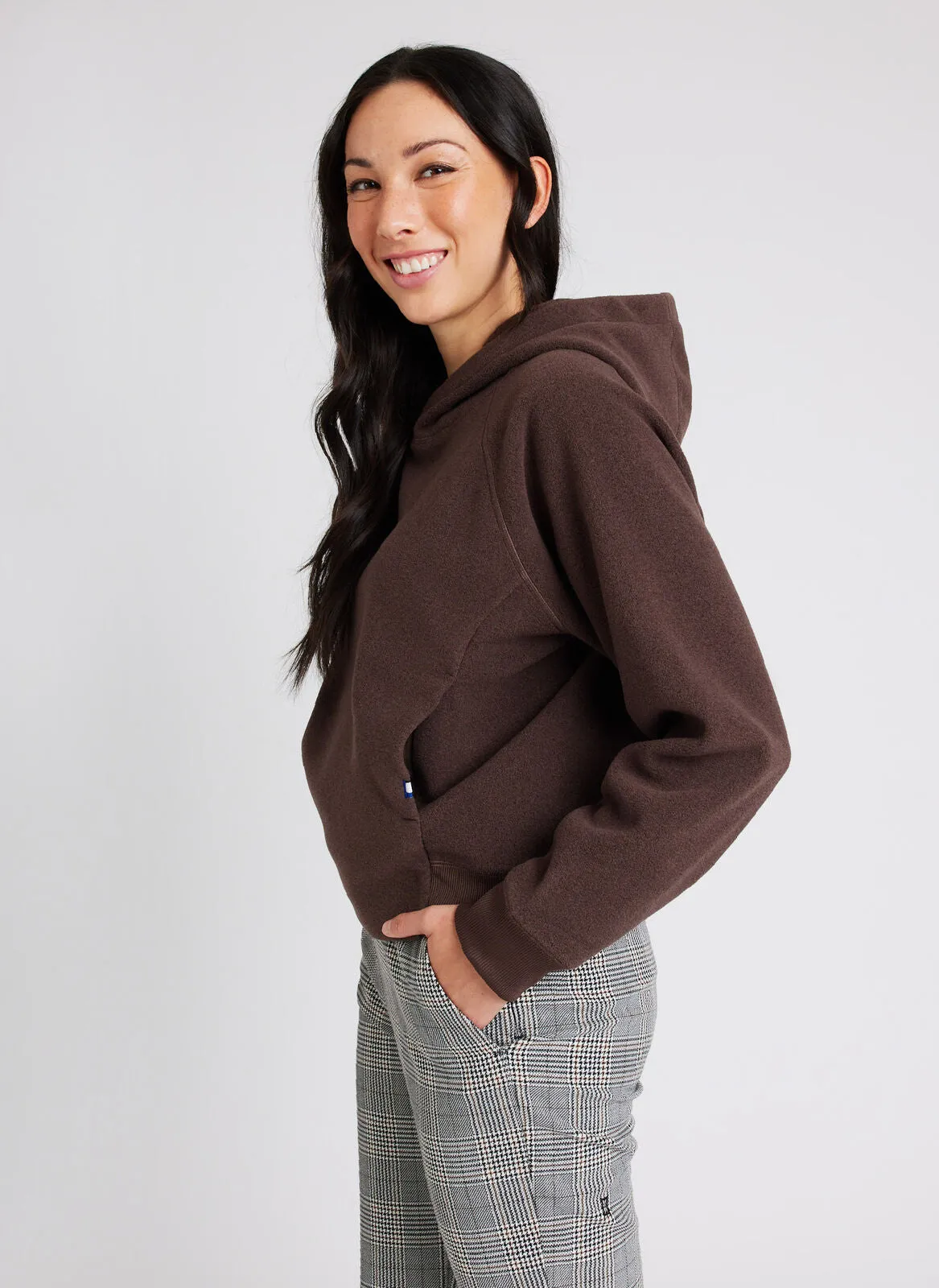 Hygge Fleece Pullover Hoodie sold by Kit and Ace product image thumbnail 2