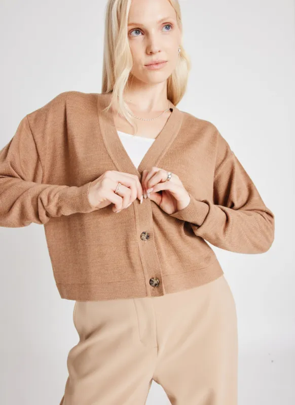 Tranquil Merino Cardigan sold by Kit and Ace
