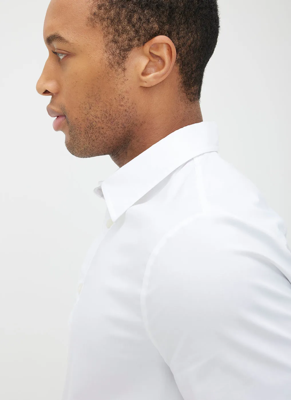 Stay Cool Poplin Long Sleeve Shirt Standard Fit sold by Kit and Ace product image thumbnail 5