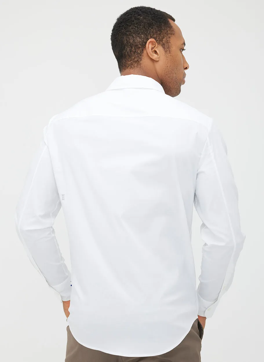 Stay Cool Poplin Long Sleeve Shirt Standard Fit sold by Kit and Ace product image thumbnail 3