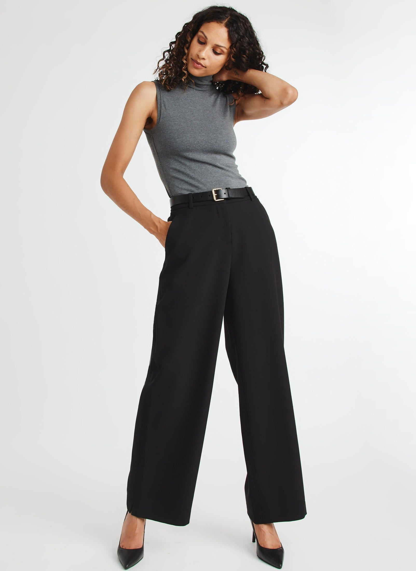 Adelaide Wide Leg Pants sold by Kit and Ace product image thumbnail 4