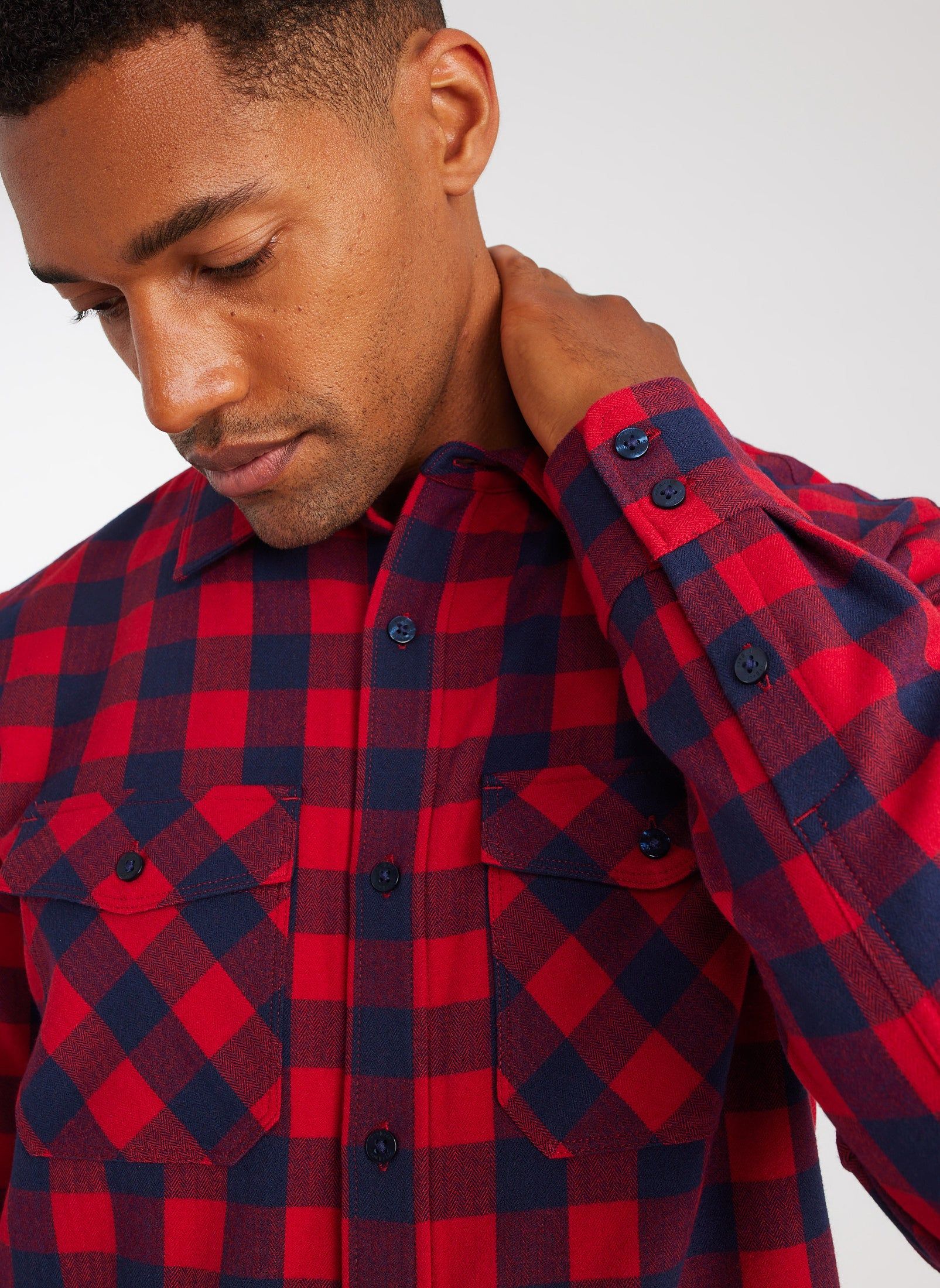 Classic Flannel Shirt sold by Kit and Ace product image thumbnail 4