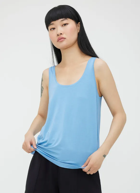 Charlotte Scoop Neck Tank sold by Kit and Ace