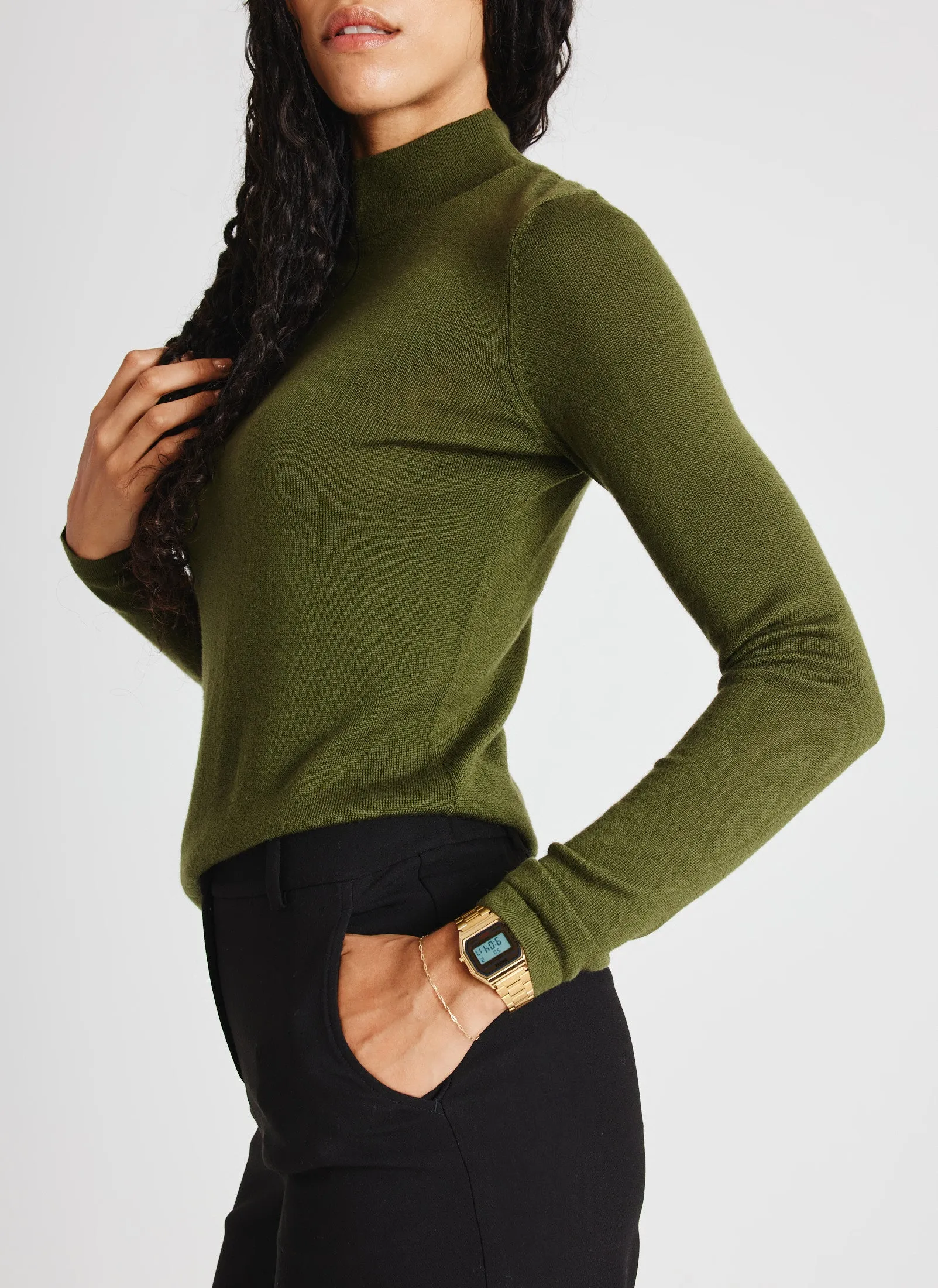 Upscale Merino Wool Turtleneck sold by Kit and Ace product image thumbnail 2
