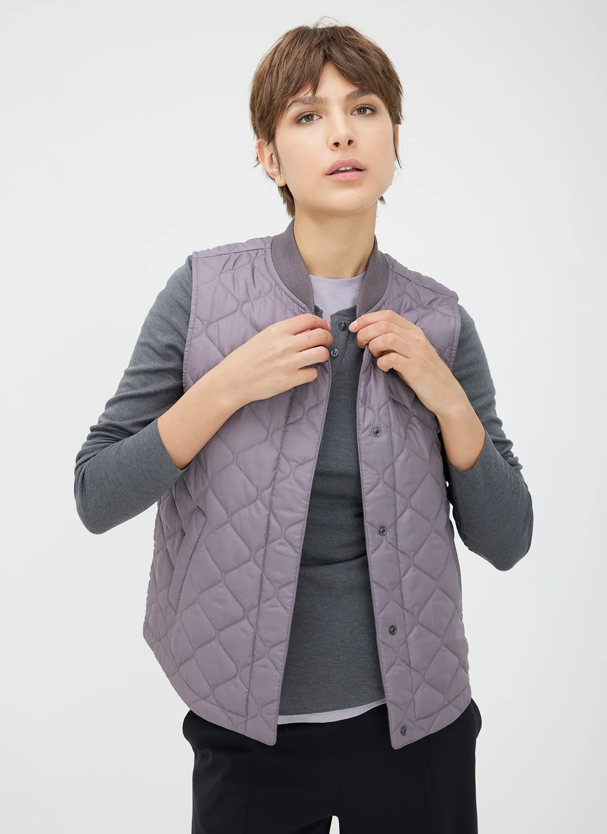 All Day Quilted Vest sold by Kit and Ace