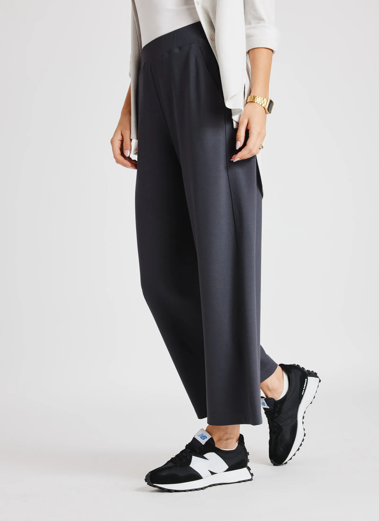 Serenity Double Knit Wide Leg Pants sold by Kit and Ace product image thumbnail 2